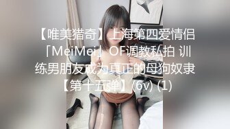 【唯美猎奇】上海第四爱情侣「MeiMei」OF调教私拍 训练男朋友成为真正的母狗奴隶【第十五弹】(6v) (1)