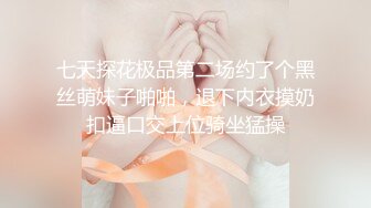 七天探花极品第二场约了个黑丝萌妹子啪啪，退下内衣摸奶扣逼口交上位骑坐猛操