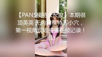 【PANS模特大尺度】本期很顶英英 无内网袜特写小穴，第一视角现场拍摄视频记录！ (1)