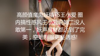 高颜值魔鬼妖精TS王小爱 圈内搞性感风王小爱说第二没人敢第一，妖声身材都达到了完美，空姐制服更是诱惑!